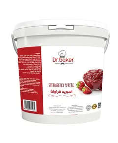 Strawberry spread - Pack 4 kg - Dr. Baker - B2B - Food - TijaraHub