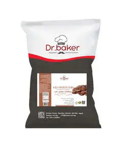 Thermal chocolate chips - 30% milk chocolate - 10 kg carton - Dr. Baker - B2B - Baking ingredients - TijaraHub