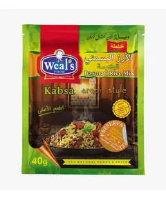 Basmati Rice Mix Bag 40g - Spices - Wholesale - Weal's​ - Tijarahub