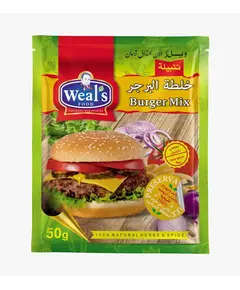 Burger Seasoning Sachet 50g - Spices - Wholesale - Weal's​ - Tijarahub