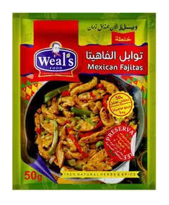 Fajita Seasoning Sachet 50g - Spices - Wholesale - Weal's​ - Tijarahub