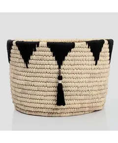 Storage Wicker Basket 30 x 30 cm - Wholesale - Handmade - Bazaar Misr - Tijarahub