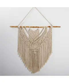 Macrame Wall Hanging Tapestry 100 x 90 cm - B2B - Handmade - Bazaar Misr - Tiarahub