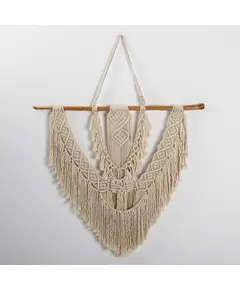 Macrame Wall Hanging Tapestry 100 x 90 cm - B2B - Handmade - Bazaar Misr - Tiarahub