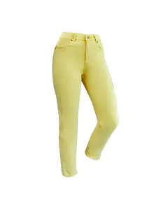 Yellow Mom Jeans Pants - Buy In Bulk - Fashion For Women - Caspita - Tijarahub