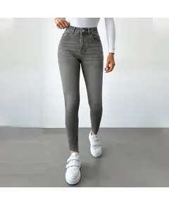 Grey Skinny Jeans Pants - B2B - Fashion For Women - Caspita TijaraHub