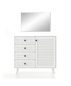 Nil Dresser 45 x 90 x 82 cm - Wholesale - White - Sunroyal Concept TijaraHub