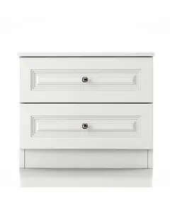 Inci Nightstand 38 x 45 x 47 cm - Wholesale - White - Sunroyal Concept TijaraHub