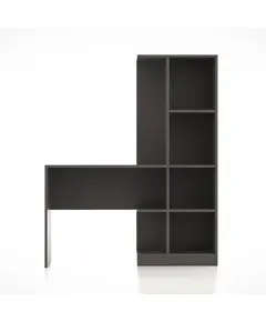 Lavinia Anthracite Desk 45 x 128 x 155 cm - Wholesale - Black - Sunroyal Concept TijaraHub