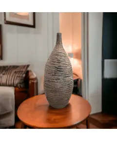 Earthen Elegance Pottery Vase - Wholesale Luxe Craft - Elegant Home & Garden Décor - Kvell Masterpiece​ - TijaraHub