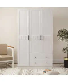 Zenio Ares 3 Door 2 Drawer Wardrobe – Bulk – Turkish Furniture – Zenio Mobilya. TijaraHub!