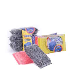 Urchin Sponge Colors 3 Pieces - Wholesale - Household Supplies - Varex - Tijarahub