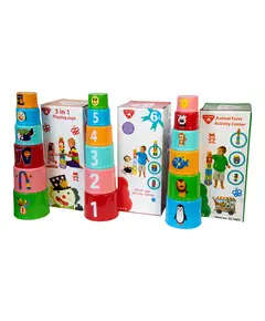 Stacking Cups 6 Pieces In Net - Wholesale - Toys - Camel Trade TijaraHub