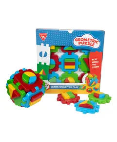 Geometric Puzzle In Net - Buy In Bulk - Toys - Camel Trade TijaraHub