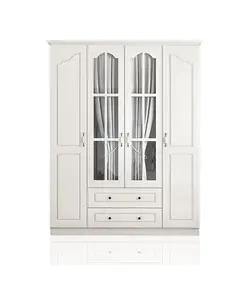 Zenio Assos 4 Door 2 Drawer Wardrobe – Bulk – Turkish Furniture – Zenio Mobilya. TijaraHub!