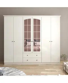 Zenio Rose 6 Door 2 Drawer Wardrobe – Bulk – Turkish Furniture – Zenio Mobilya. TijaraHub!