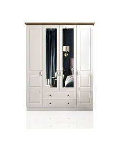 ​Zenio Klistra 4 Door 2 Drawer Wardrobe – Bulk – Turkish Furniture – Zenio Mobilya. TijaraHub!