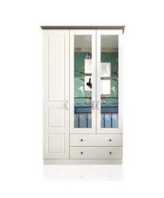 Zenio Klistra 3 Door 2 Drawer Wardrobe – Bulk – Turkish Furniture – Zenio Mobilya. TijaraHub!