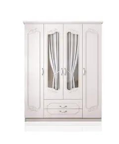 Zenio Linda 4 Door 2 Drawer Wardrobe – Bulk – Turkish Furniture – Zenio Mobilya. TijaraHub!