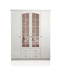 Zenio Rose 4 Door 2 Drawer Wardrobe – Bulk – Turkish Furniture – Zenio Mobilya. TijaraHub!