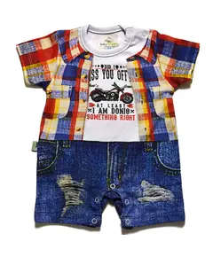 Harley Baby Jumpsuit - Soft Cotton Comfort, Baby's Clothing - B2B - Baby Shoora​ - TijaraHub
