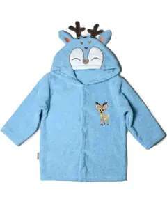 Deer Towel Robe - Soft Cotton Comfort, Child's Robe - B2B - Baby Shoora​ - TijaraHub