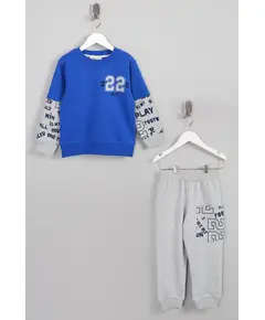 Boy's Sweat Shirt 23 Printed Set Multicolored- Wholesale - Kids Clothing - Barmy Kids TijaraHub