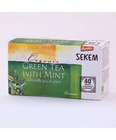 Green Tea with Mint - Herbs - 100% Natural - Buy in Bulk - Sekem​ - TijaraHub