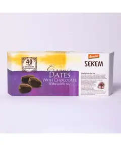 Date Bites with chocolate 120g - Dates - 100% Organic - Buy in Bulk - Sekem​ - TijaraHub