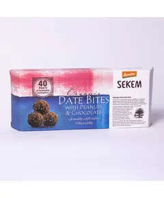 Date Bites with peanuts & chocolate - Dates - 100% Organic - Buy in Bulk - Sekem​ - TijaraHub