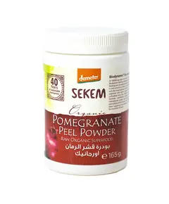 Pomegranate peel Powder 165 gm - Foods - 100% Organic - Buy in Bulk - Sekem​ - TijaraHub