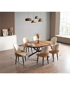 Sema Modern Rectangular Dining Set - B2B - Furniture - Infinity Group TijaraHub