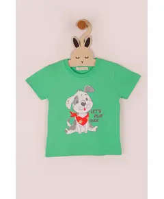 سويت شيرت ولادي مطبوع كلب متعدد الألوان - جملة - ملابس أطفال - Barmy Kids تجارة هب