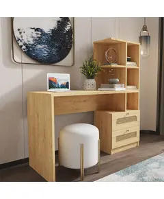 DEREN Desk with Bookshelf and Drawer – B2B ​– Turkish Furniture – Zenio Mobilya - TijaraHub