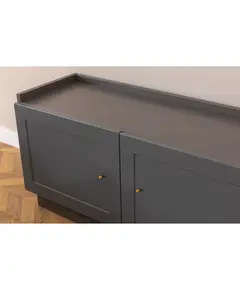 HENRY Bank Cabinet Shoes - Anthracite Cushion – B2B – Turkish Furniture – Zenio Mobilya - TijaraHub