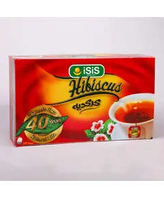 Hibiscus 100 Bags - Herbs - 100% Natural - Buy in Bulk - ISIS​ - TijaraHub