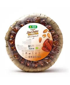 Siwi Dates with Almonds 400 gm - Dates - 100% Organic - B2B - ISIS​ - TijaraHub