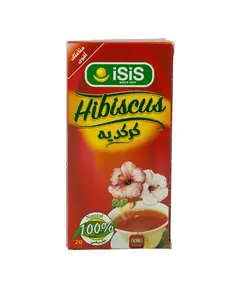 Hibiscus 20 Bags - Herbs - 100% Natural - Buy in Bulk - ISIS​ - TijaraHub
