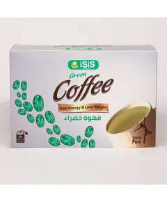 Green Coffee 20 Envelope - Herbs - 100% Natural - B2B - ISIS​ - TijaraHub
