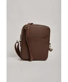 Men Leather Cross Bag - Wholesale - Brown - Dalydress TijaraHub