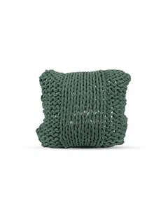 Cozy Knot Pillow Green Color - Cushion Egyptian Handmade - Home Décor - Buy in Bulk - Manos Brand Tijarahub