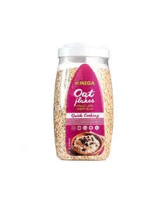 Quick Cooking Oat Flakes In Jar 600 gm - B2B - Food - Mega - Tijarahub