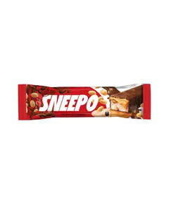 Sneepo Nougat with Caramel and peanut coated with Chocolate – Snacks - Wholesale. TijaraHub!