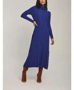 Blue Maxi Cotton Dress - Women's Clothing - Wholesale - Dalydress TijaraHub