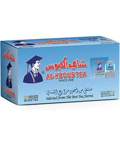 Black Tea 25 Enveloped tea bags – 100% Natural – B2B Beverage – Herbs – AlKbous Tea - TijaraHub