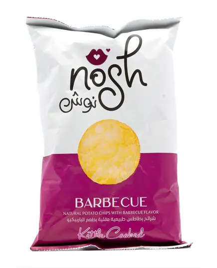 Nosh Natural Kettle Cooked Potato Chips - Barbecue Flavor - 40~50gm Tijarahub