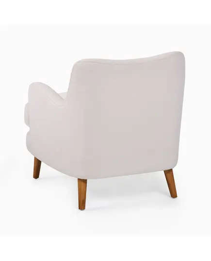 Manzzelli - Acacia Arm Chair - Red Beech Wood - W80 x D75 x H90 cm Tijarahub