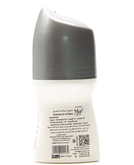 Deodorant Roll-on - Antiperspirant - 60 ml - Energy