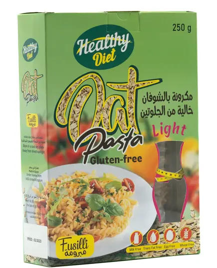 Healthy Diet Oat Pasta Fusilli - 250 gm - Gluten Free - Organic