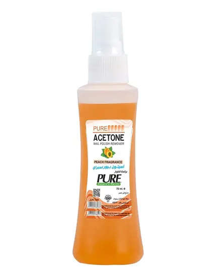 Acetone - 70 ml - Peach Fragrance - Nail Polish Remover - Spray